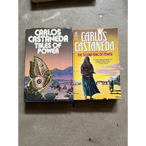 Vintage Carlos Castaneda Books Set 2 - Picture 1 of 4